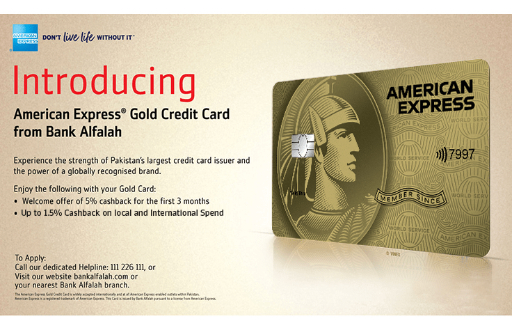 Bank Alfalah American Express Card