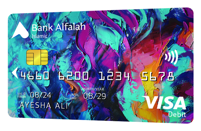 Bank Alfalah Islamic Gold Women Debit Card